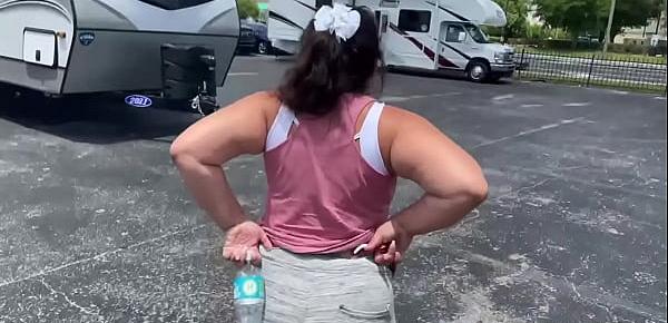 Colombian babe gives pussy ass down payment for RV. La Paisa
